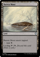 Charneca Estéril / Barren Moor - Magic: The Gathering - MoxLand