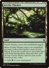 Arvoredo Fértil / Fertile Thicket - Magic: The Gathering - MoxLand