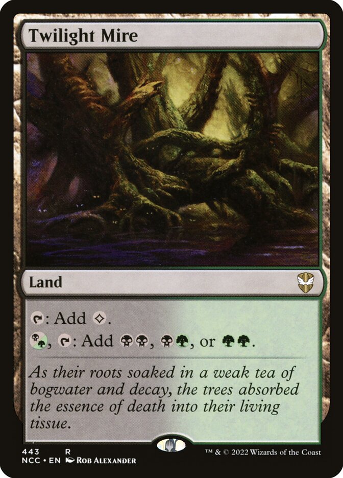 Lodaçal do Crepúsculo / Twilight Mire - Magic: The Gathering - MoxLand