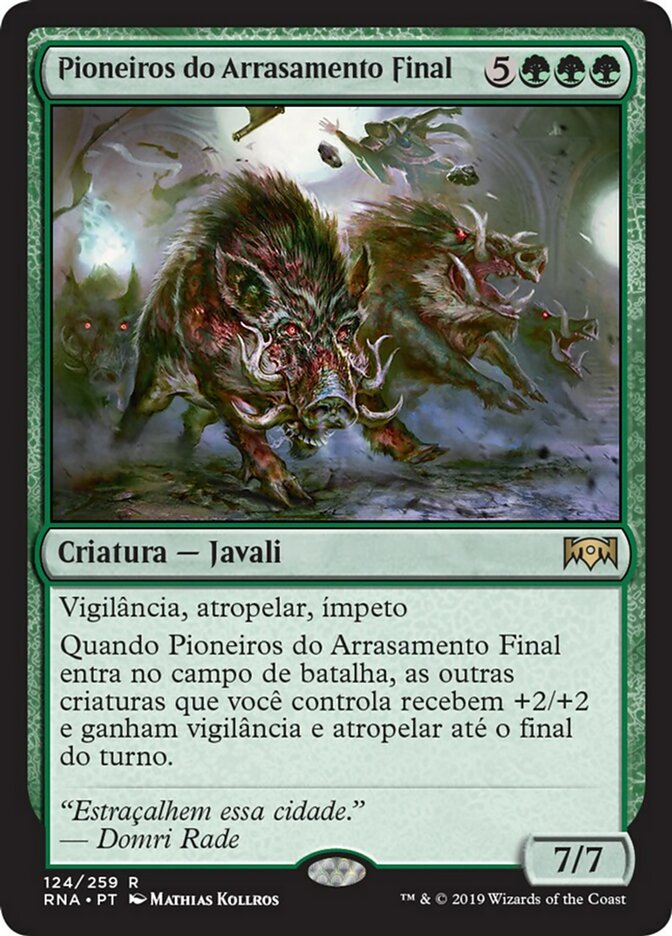 Pioneiros do Arrasamento Final / End-Raze Forerunners - Magic: The Gathering - MoxLand