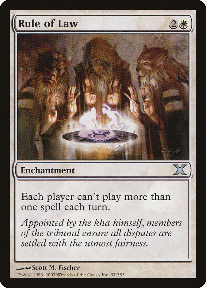 Regra de Lei / Rule of Law - Magic: The Gathering - MoxLand