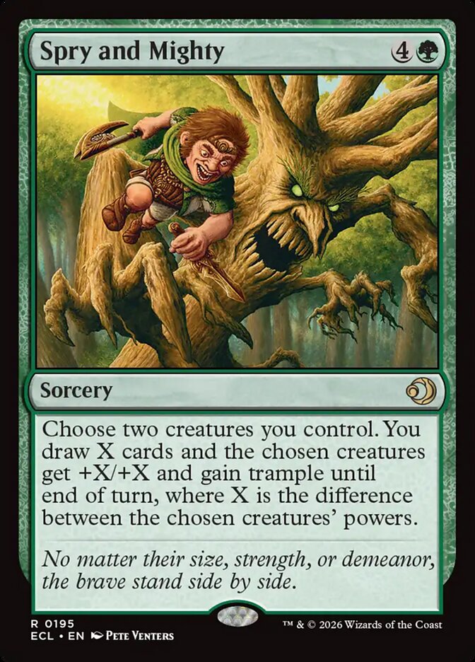 Energético e Poderoso / Spry and Mighty - Magic: The Gathering - MoxLand