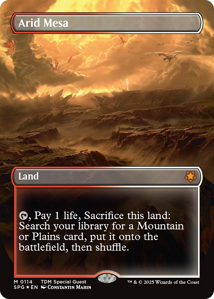 Meseta Árida / Arid Mesa - Magic: The Gathering - MoxLand