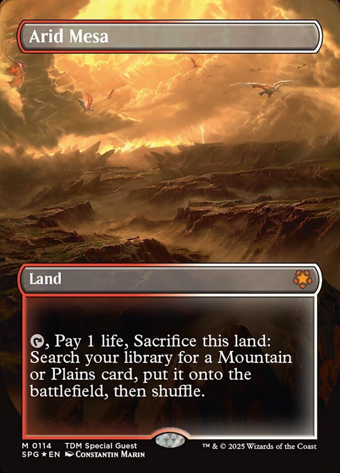 Meseta Árida / Arid Mesa - Magic: The Gathering - MoxLand