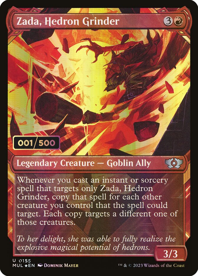 Zada, Moedora de Edros / Zada, Hedron Grinder - Magic: The Gathering - MoxLand