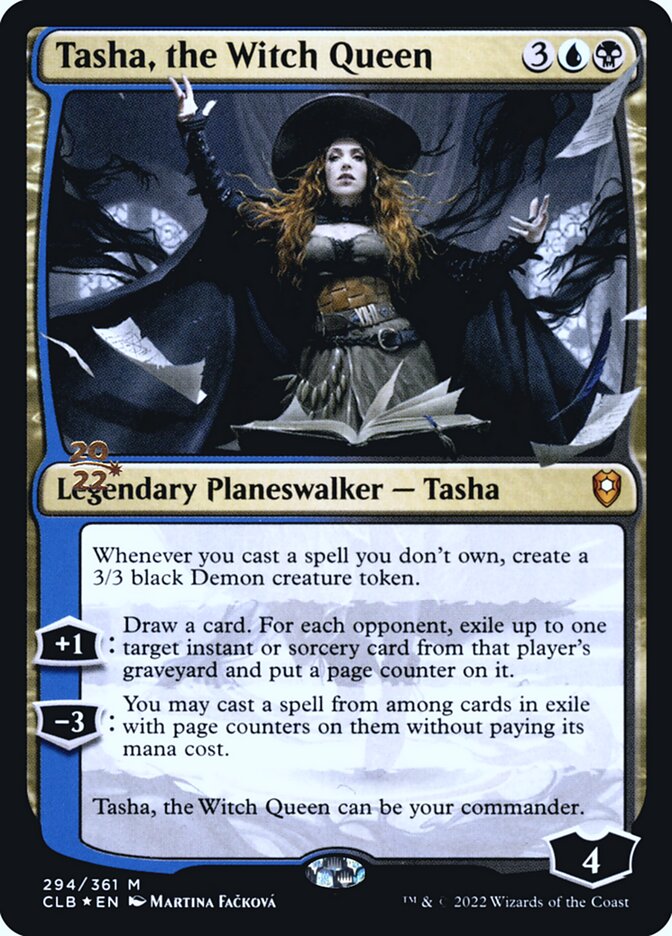 Tasha, a Rainha Bruxa / Tasha, the Witch Queen - Magic: The Gathering - MoxLand