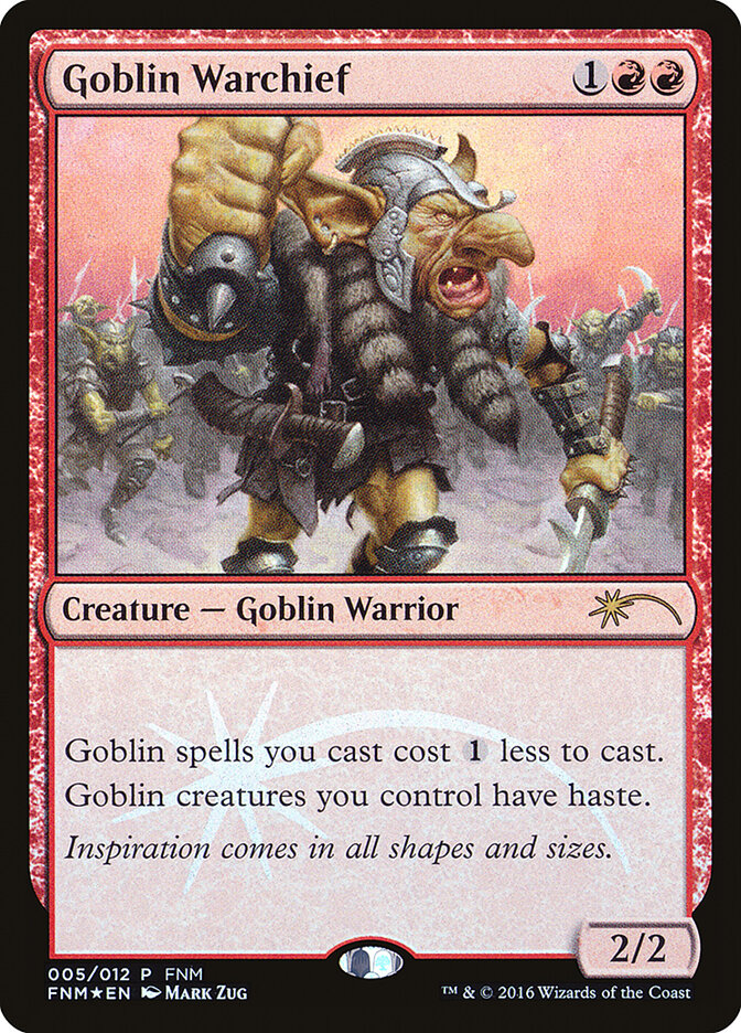Comandante de Guerra Goblin / Goblin Warchief - Magic: The Gathering - MoxLand