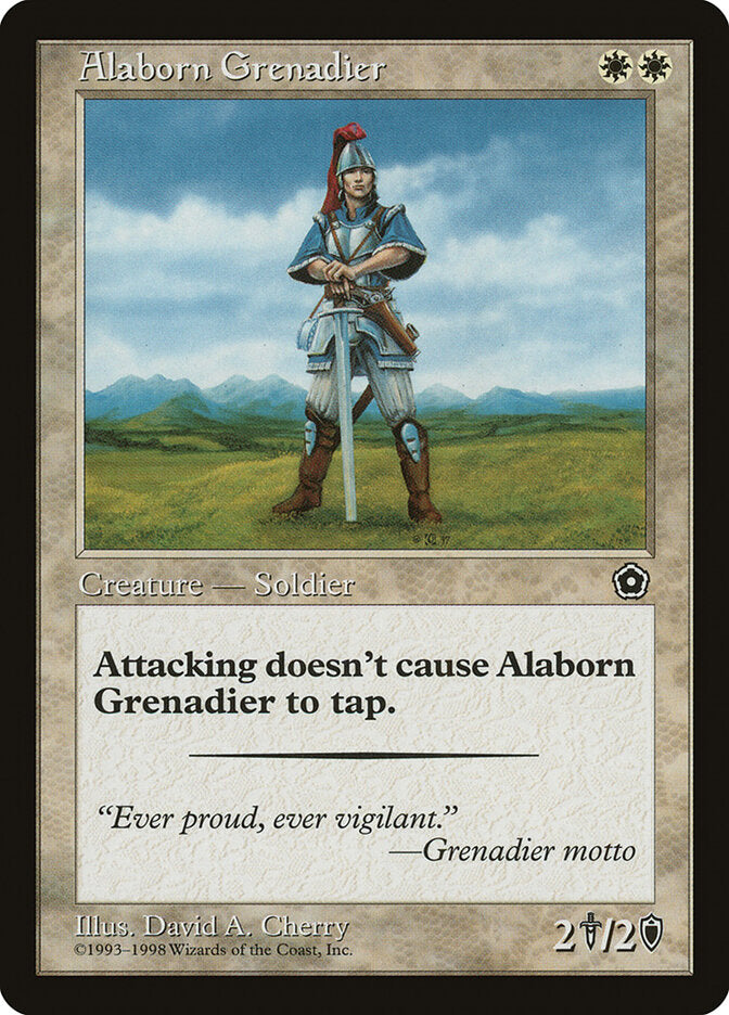 Alaborn Grenadier - Magic: The Gathering - MoxLand