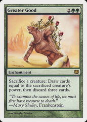 Bem Maior / Greater Good - Magic: The Gathering - MoxLand