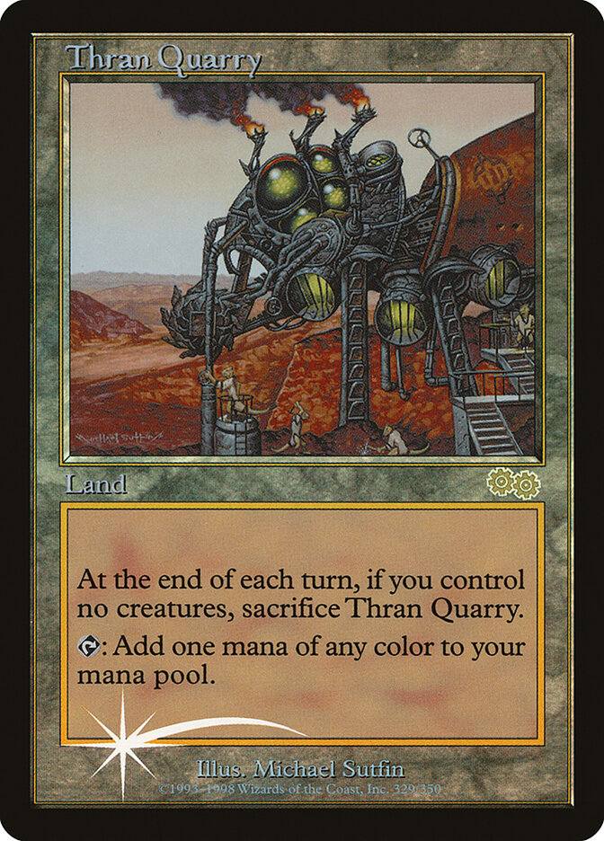 Pedreira de Thran / Thran Quarry - Magic: The Gathering - MoxLand