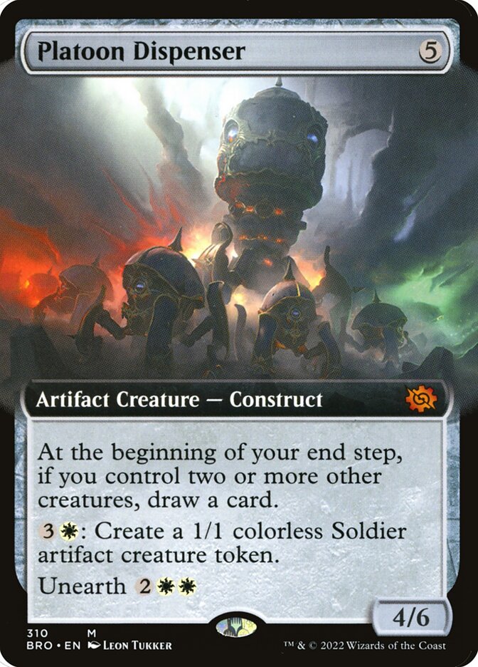 Distribuidor de Pelotões / Platoon Dispenser - Magic: The Gathering - MoxLand