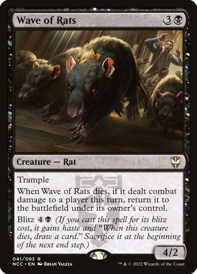 Onda de Ratos / Wave of Rats - Magic: The Gathering - MoxLand