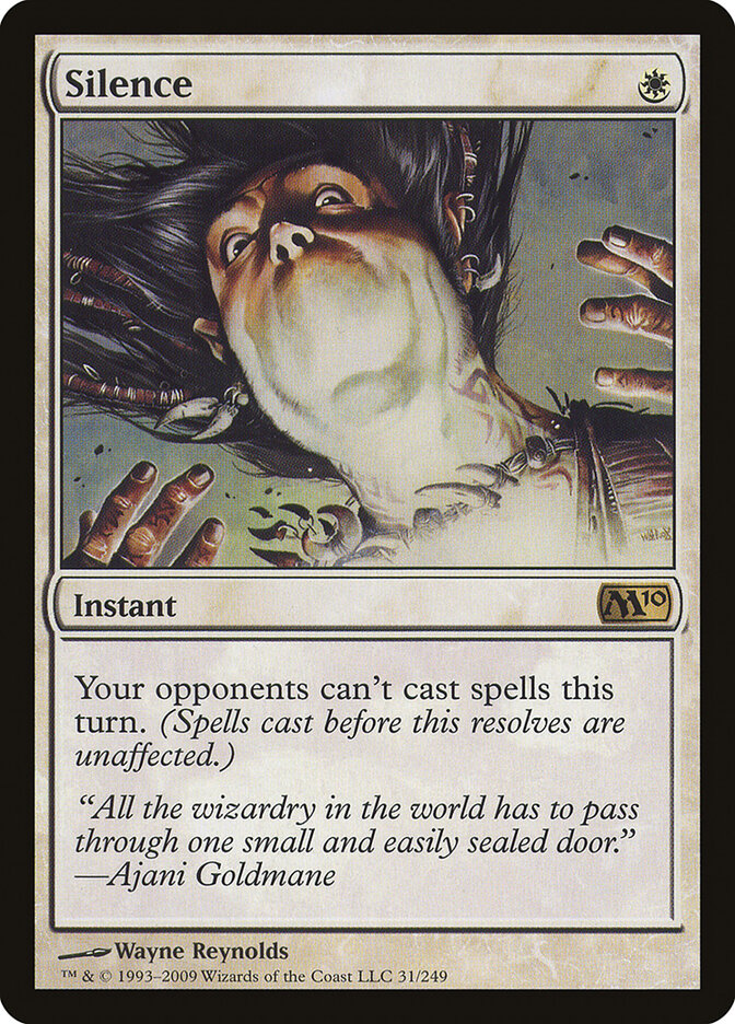 Silêncio / Silence - Magic: The Gathering - MoxLand