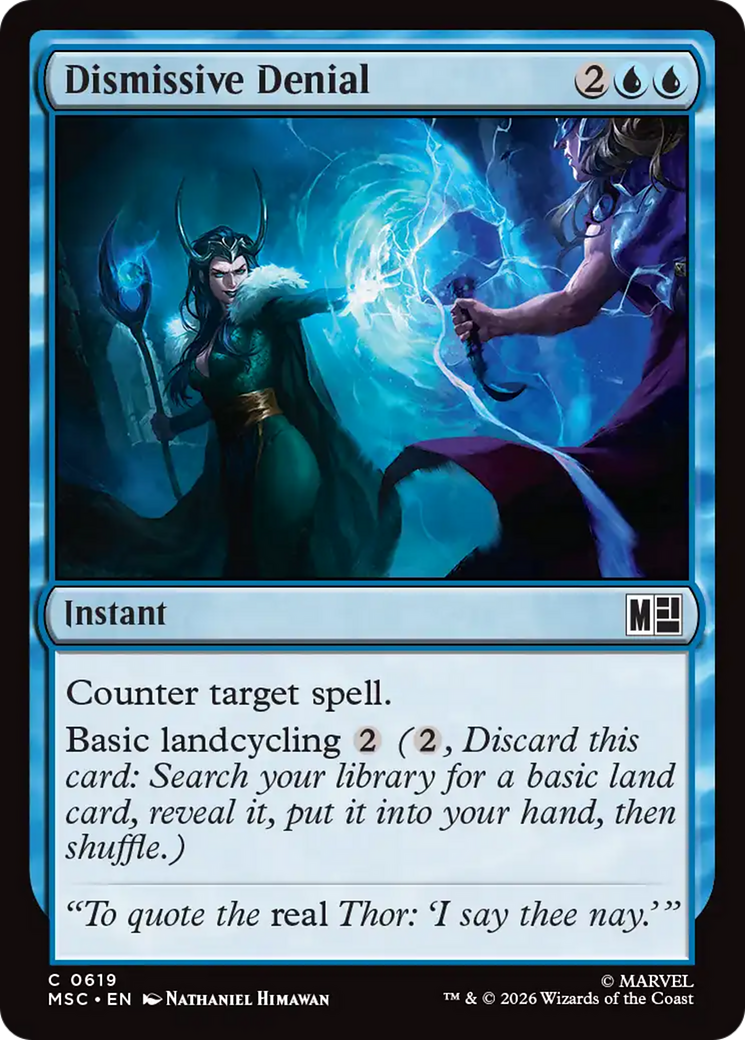 Dismissive Denial - Magic: The Gathering - MoxLand