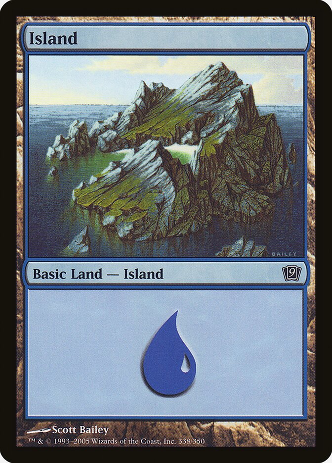 Ilha / Island - Magic: The Gathering - MoxLand