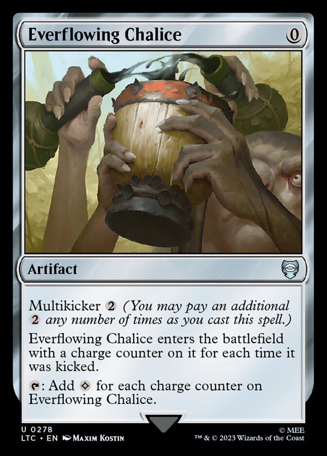 Cálice do Fluxo Perene / Everflowing Chalice - Magic: The Gathering - MoxLand