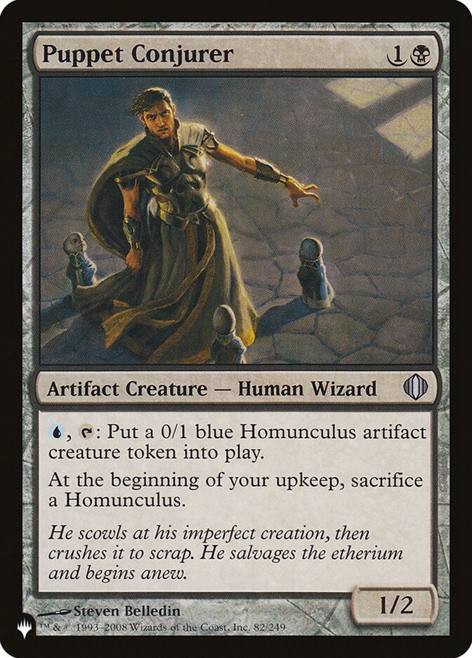 Conjurador de Marionetes / Puppet Conjurer - Magic: The Gathering - MoxLand