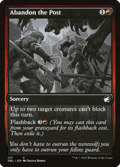 Abandonar o Posto / Abandon the Post - Magic: The Gathering - MoxLand