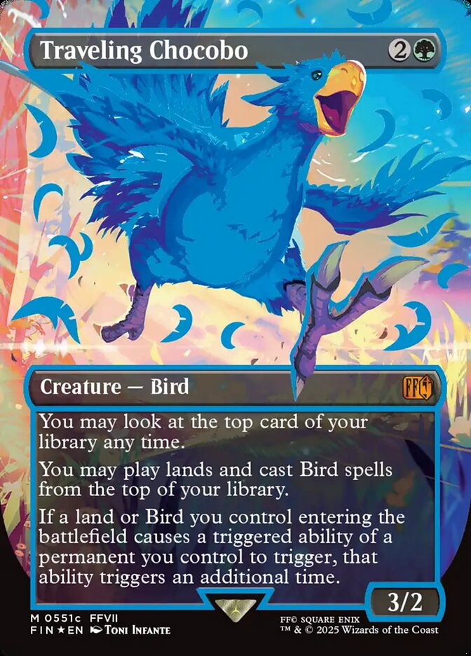 Chocobo Viajante / Traveling Chocobo - Magic: The Gathering - MoxLand
