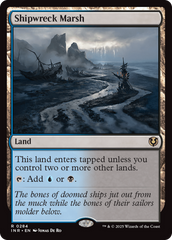Charco do Naufrágio / Shipwreck Marsh - Magic: The Gathering - MoxLand