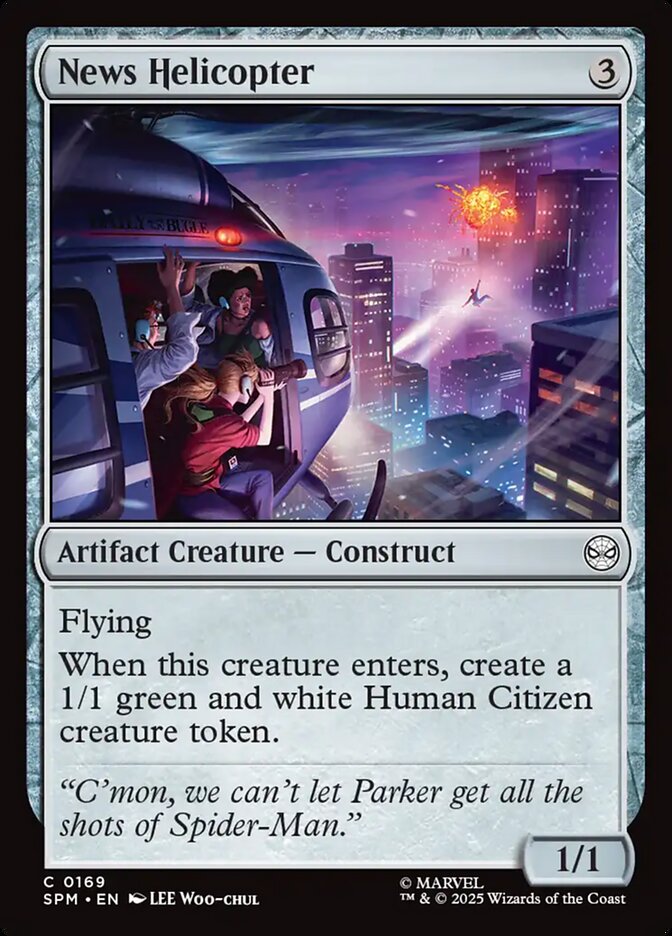 News Helicopter - Magic: The Gathering - MoxLand