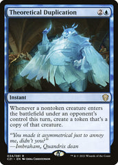 Duplicação Teórica / Theoretical Duplication - Magic: The Gathering - MoxLand