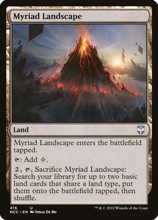 Paisagem Infinita / Myriad Landscape - Magic: The Gathering - MoxLand