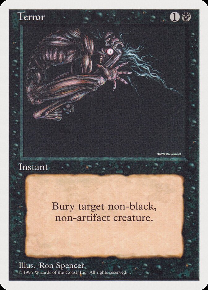 Terror - Magic: The Gathering - MoxLand