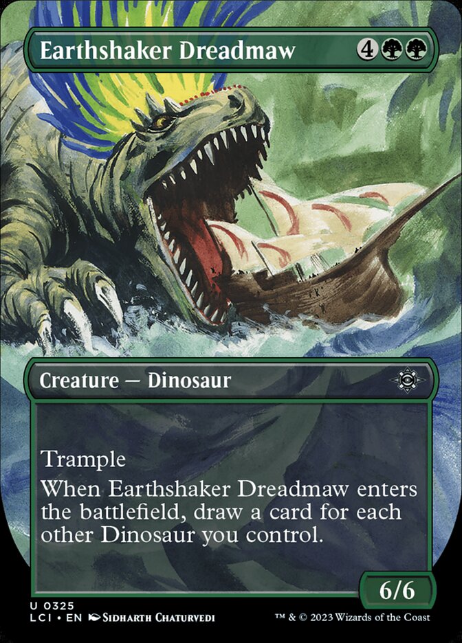 Bocarra Sinistra Abala-terra / Earthshaker Dreadmaw - Magic: The Gathering - MoxLand