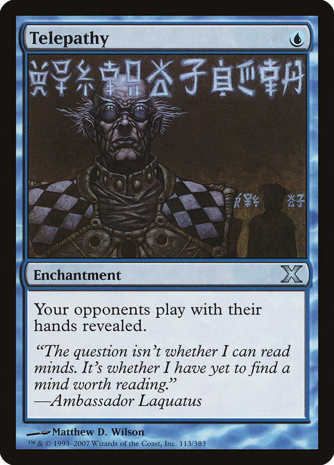 Telepatia / Telepathy - Magic: The Gathering - MoxLand