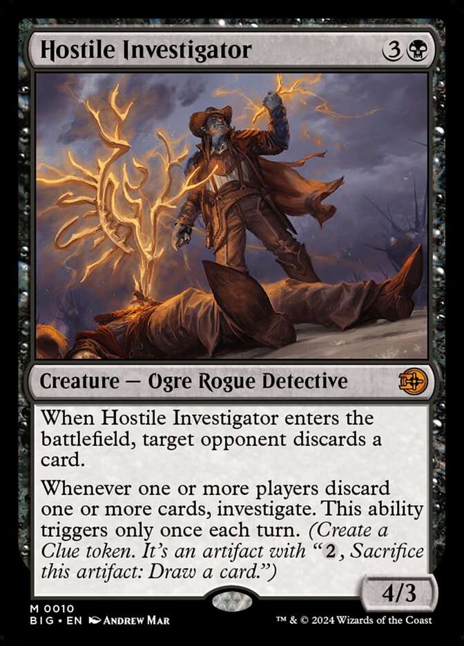 Investigador Hostil / Hostile Investigator - Magic: The Gathering - MoxLand