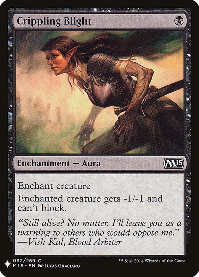 Flagelo Incapacitante / Crippling Blight - Magic: The Gathering - MoxLand