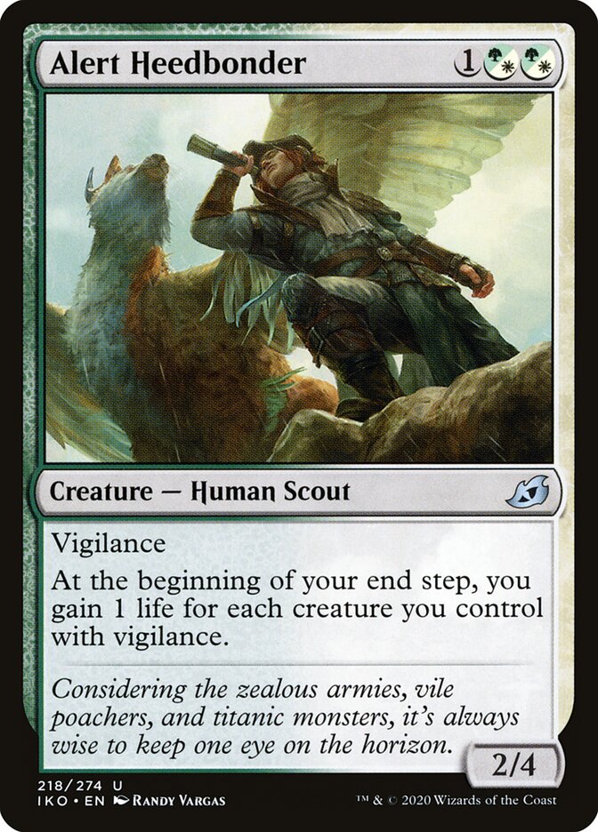 Vinculador dos Sensos Alerta / Alert Heedbonder - Magic: The Gathering - MoxLand