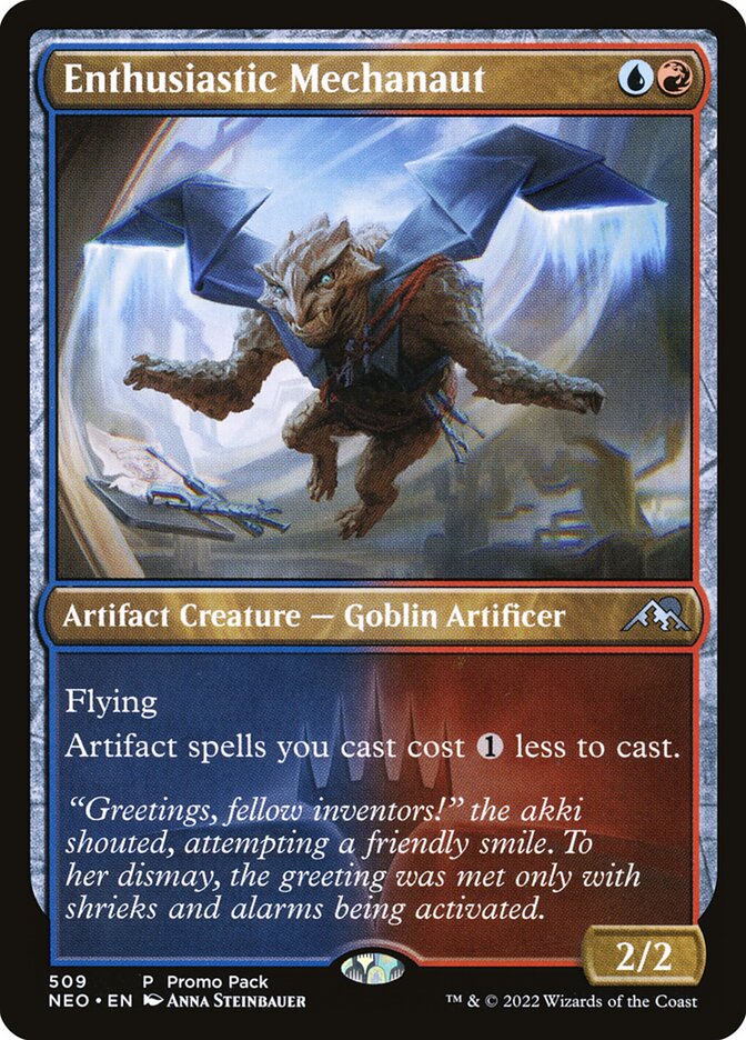 Mecanauta Entusiástica / Enthusiastic Mechanaut - Magic: The Gathering - MoxLand