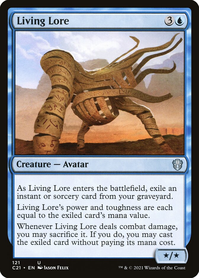 Conhecimento Vivo / Living Lore - Magic: The Gathering - MoxLand