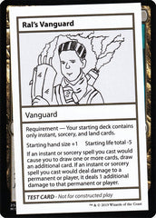 Ral's Vanguard - Magic: The Gathering - MoxLand