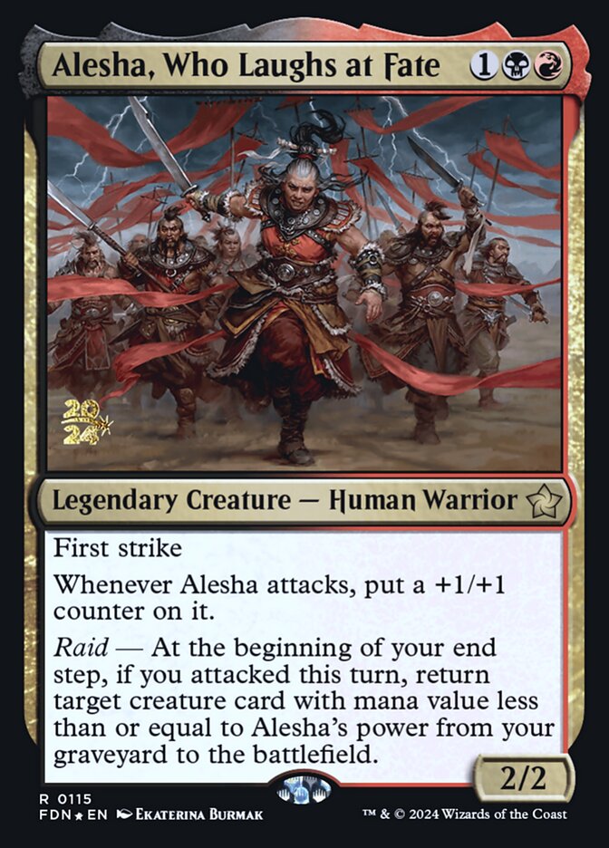 Alesha, Who Laughs at Fate - Magic: The Gathering - MoxLand