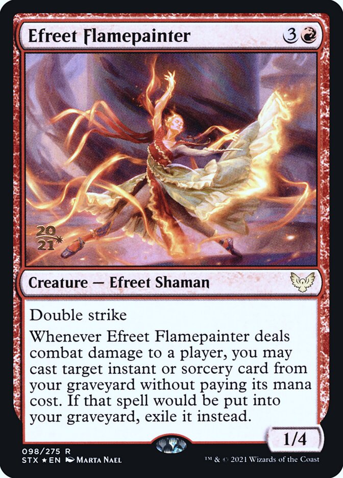 Flamipintora Efrite / Efreet Flamepainter - Magic: The Gathering - MoxLand