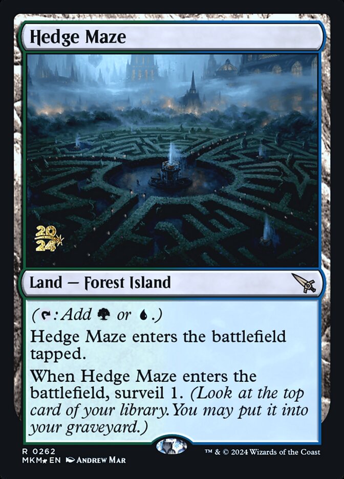 Labirinto de Sebes / Hedge Maze - Magic: The Gathering - MoxLand