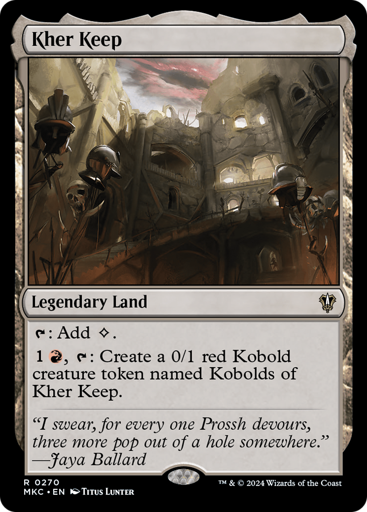 Fortaleza de Kher / Kher Keep - Magic: The Gathering - MoxLand