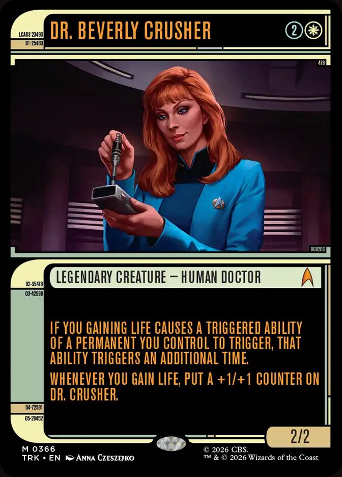 Dr. Beverly Crusher - Magic: The Gathering - MoxLand