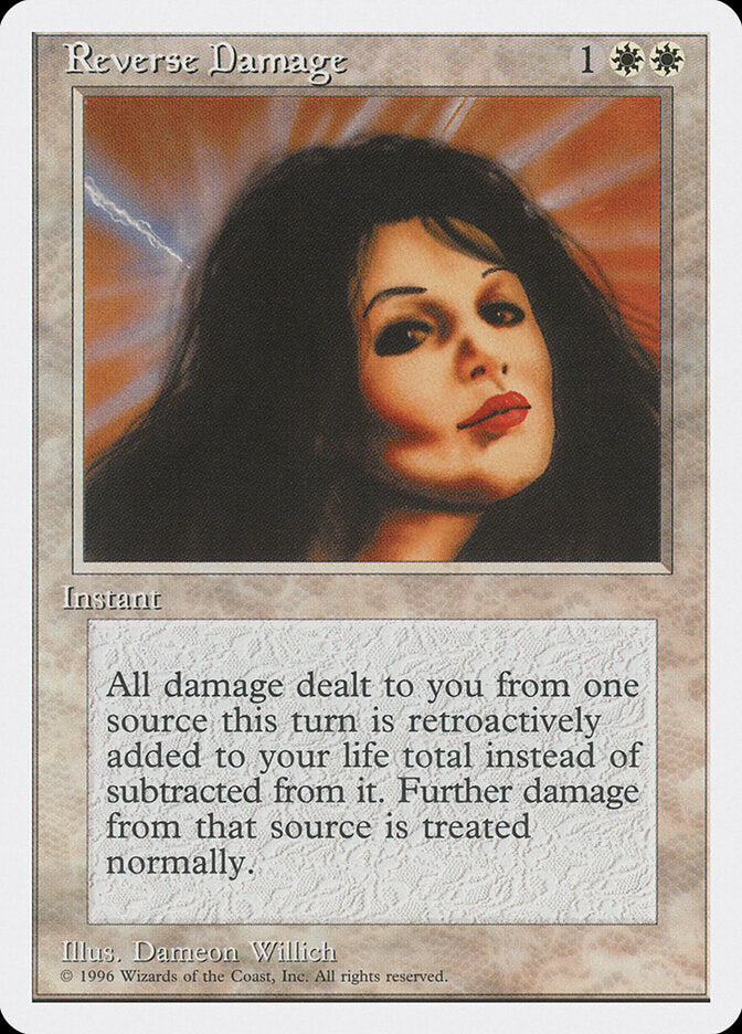 Reverter Dano / Reverse Damage - Magic: The Gathering - MoxLand