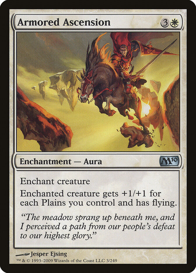 Ascensão Armada / Armored Ascension - Magic: The Gathering - MoxLand