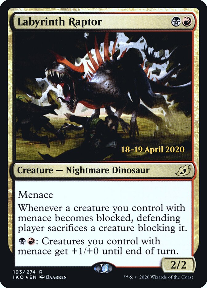 Raptor do Labirinto / Labyrinth Raptor - Magic: The Gathering - MoxLand