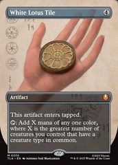 Peça do Lótus Branco / White Lotus Tile - Magic: The Gathering - MoxLand