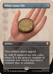 Peça do Lótus Branco / White Lotus Tile - Magic: The Gathering - MoxLand