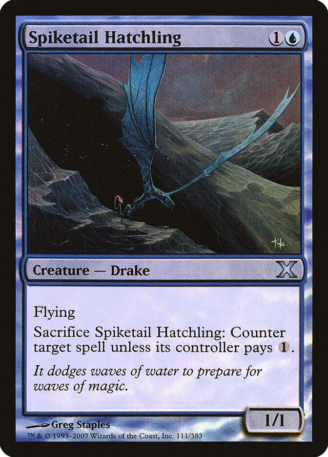 Cria de Cauda Espigada / Spiketail Hatchling - Magic: The Gathering - MoxLand