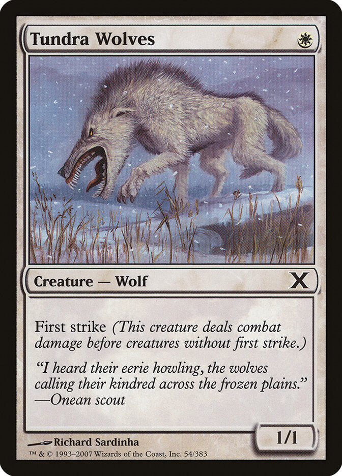 Lobos da Tundra / Tundra Wolves - Magic: The Gathering - MoxLand