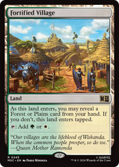 Aldeia Fortificada / Fortified Village - Magic: The Gathering - MoxLand