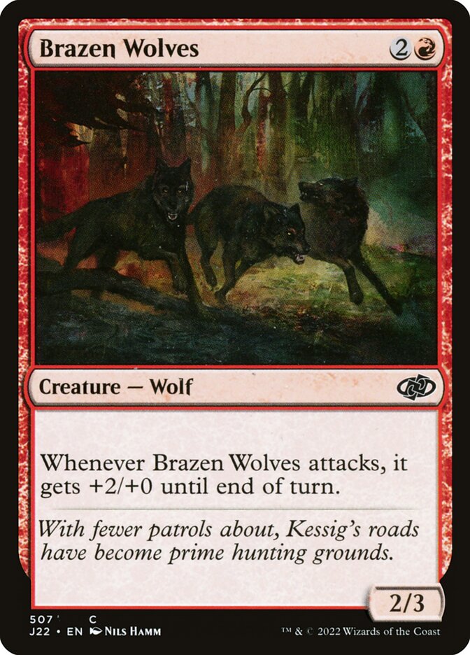 Lobos Intrépidos / Brazen Wolves - Magic: The Gathering - MoxLand